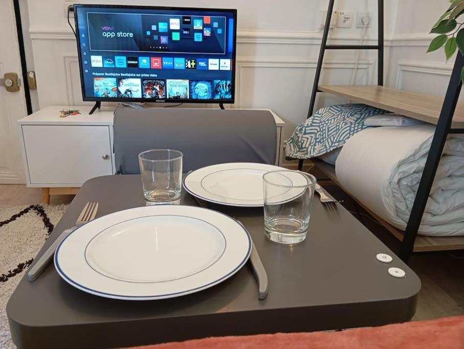 Apartmán 512 Grand Bonheur En Hypercentre Remeš Exteriér fotografie